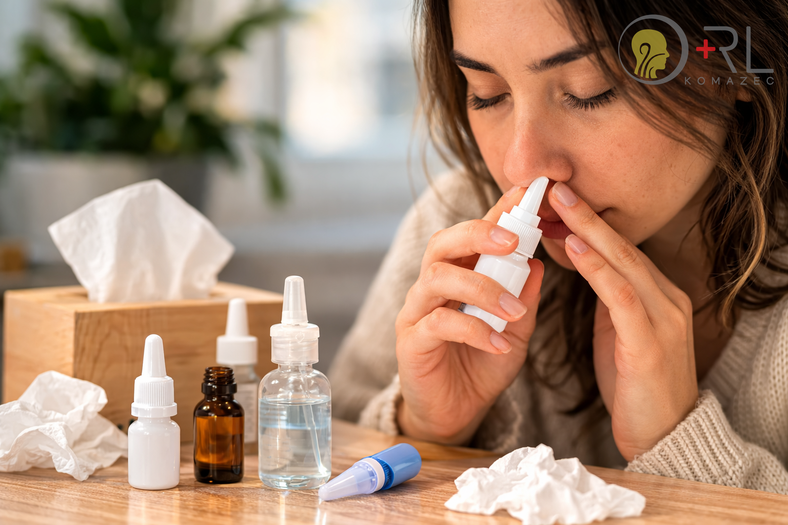 Kapi za nosa ko alergije